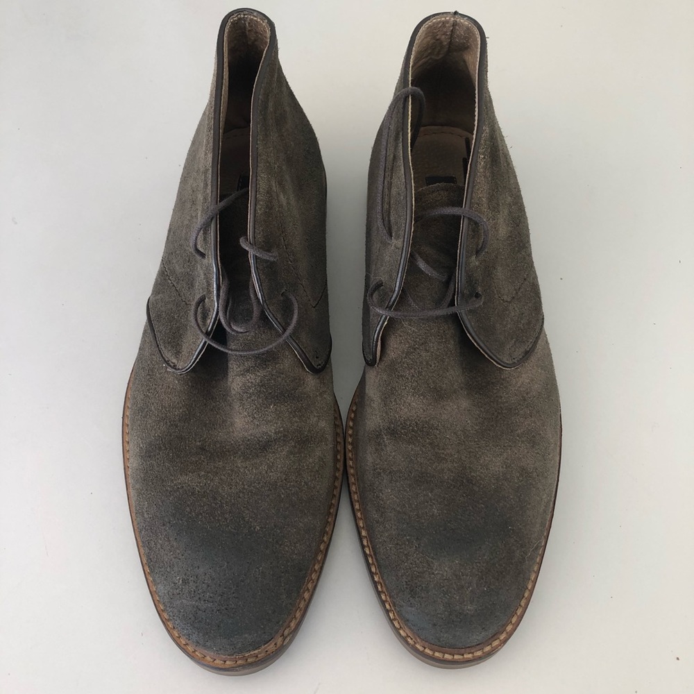 Aston Grey Suede Brown Men’s Shoe
